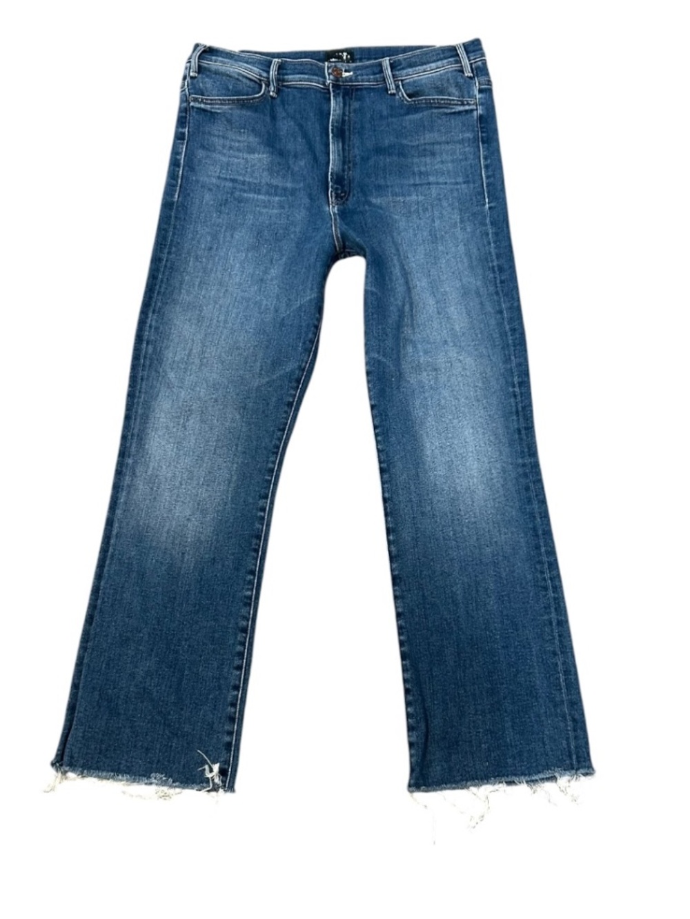 MOTHER The Hustler Ankle Fray Jeans Women's Size 34